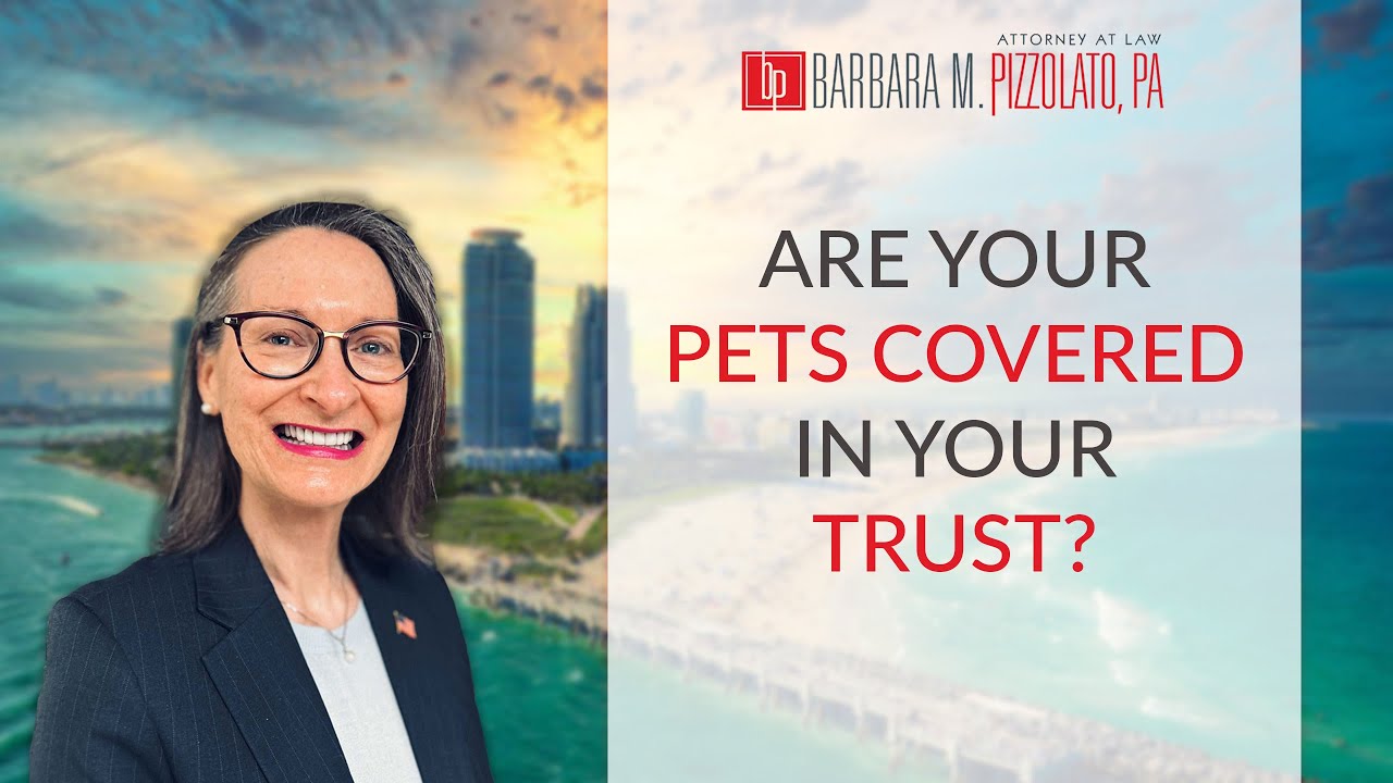 are your pets covered in your trust